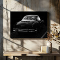 Vintage Car Silhouette