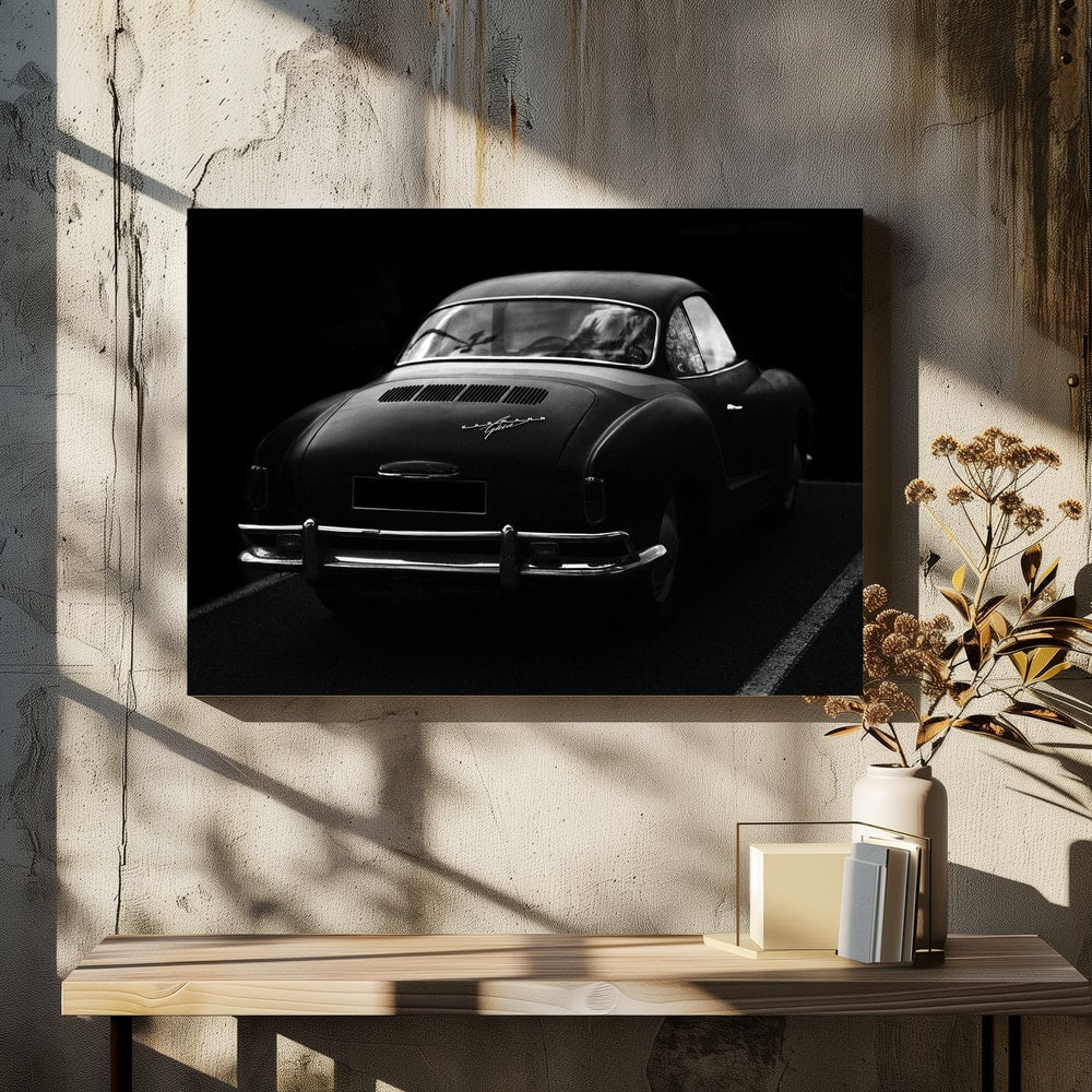 Vintage Car Silhouette