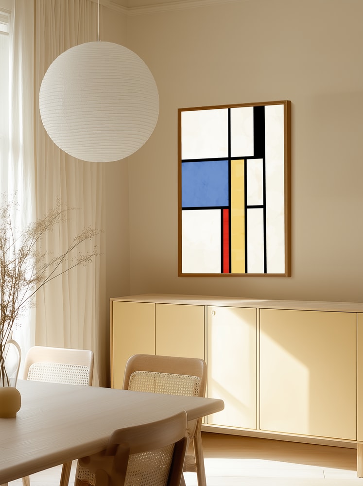 Modern Abstract Grid