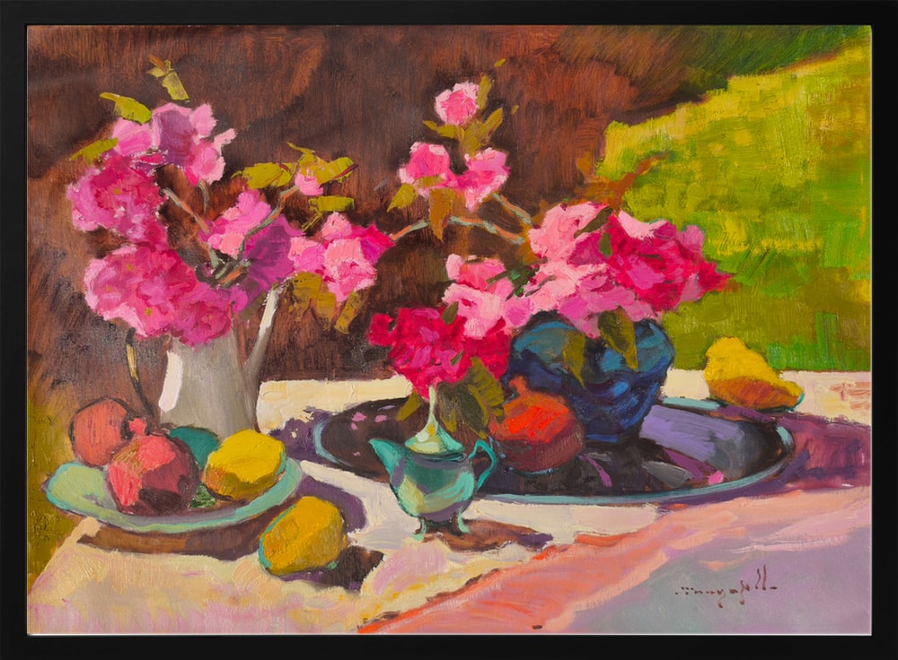 Vibrant Floral Still Life