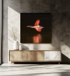 Abstract Glowing Bird