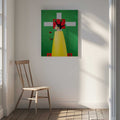 Vibrant Geometric Portrait, arte de Photographer