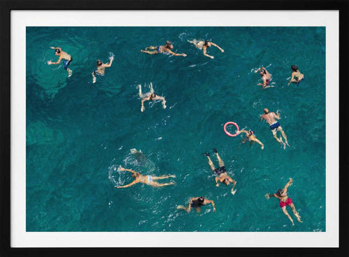 Aerial Ocean Swimmers, arte de Carlo Tonti