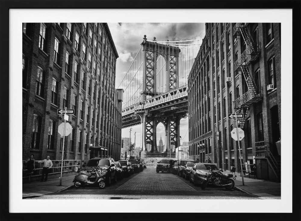 DUMBO Manhattan Bridge View, arte de Lidia Vanhamme