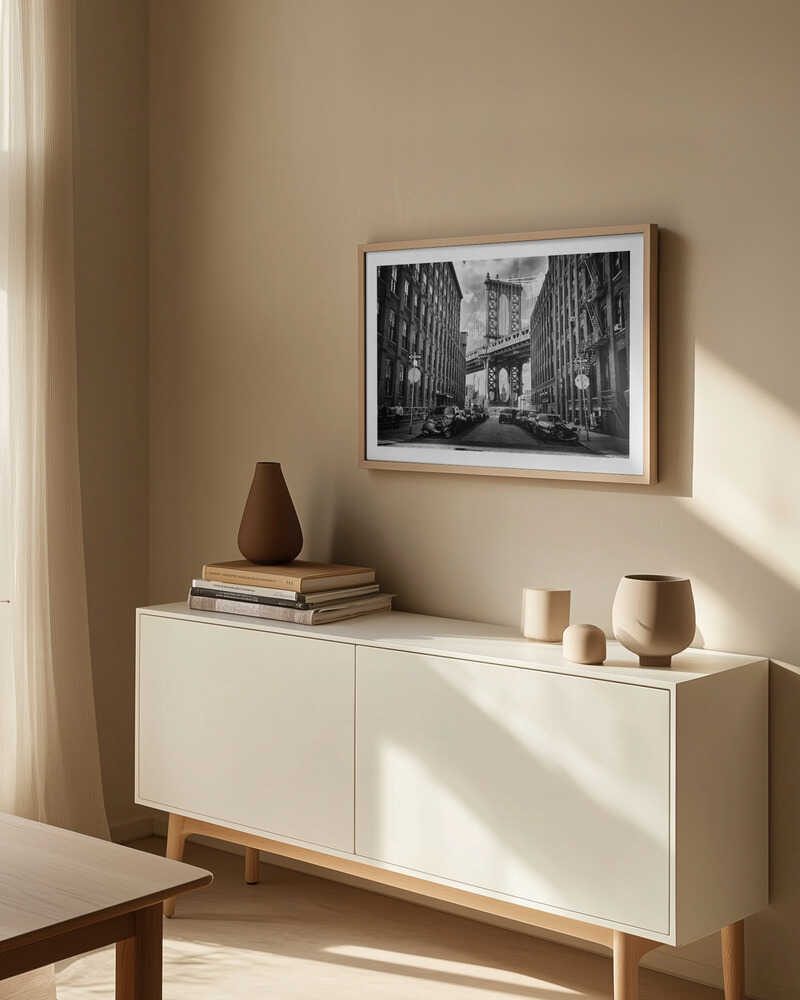 DUMBO Manhattan Bridge View, arte de Lidia Vanhamme