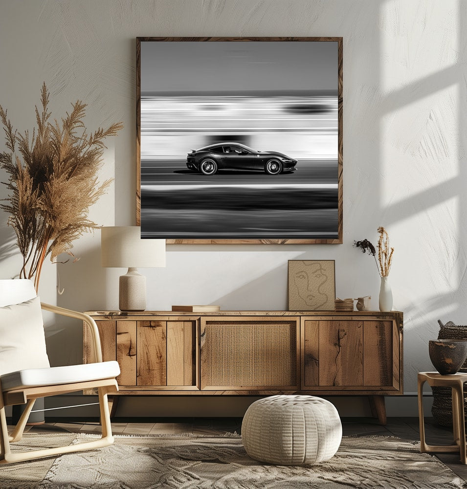 Fast Sports Car Motion