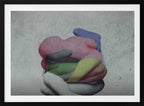 Colorful Abstract Embrace, arte de Fuyuki Hattori