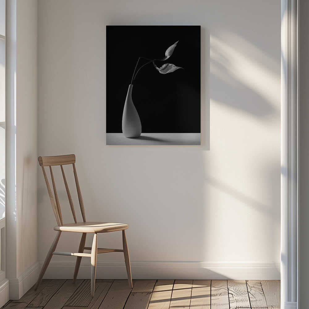 Graceful Peace Lilies Vase, arte de Kristina Oveckova