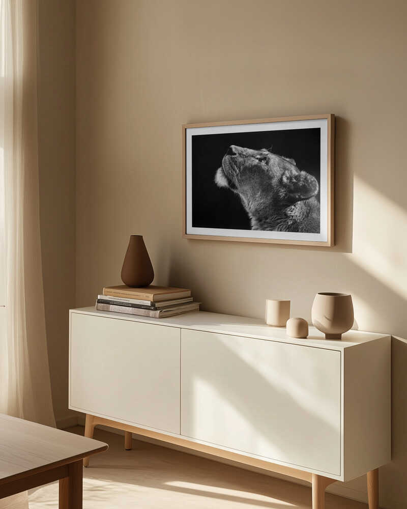 Majestic Lioness Gaze, arte de Christian Meermann