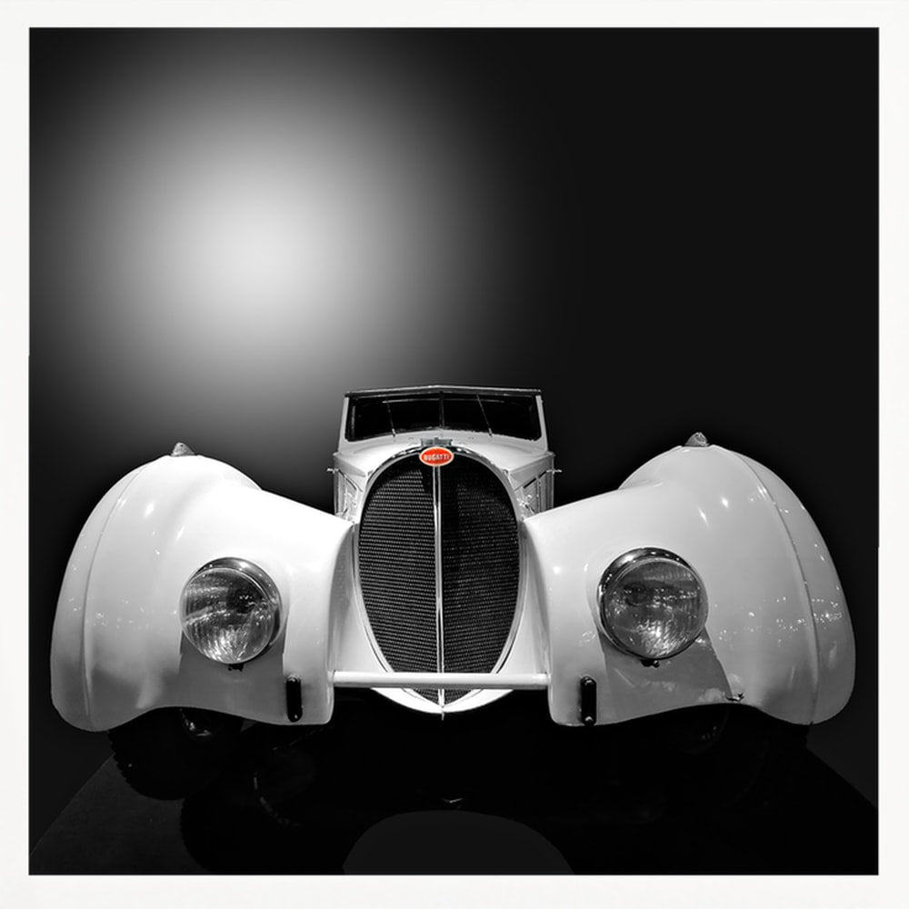 Elegant Classic Car Front
