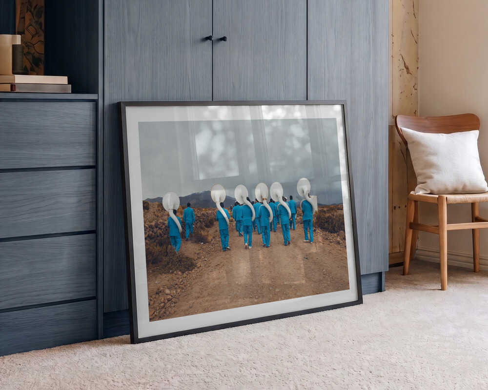 Blue Band Desert March, arte de Rostovskiy Anton
