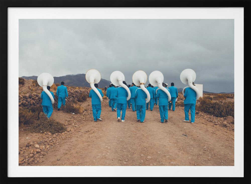 Blue Band Desert March, arte de Rostovskiy Anton