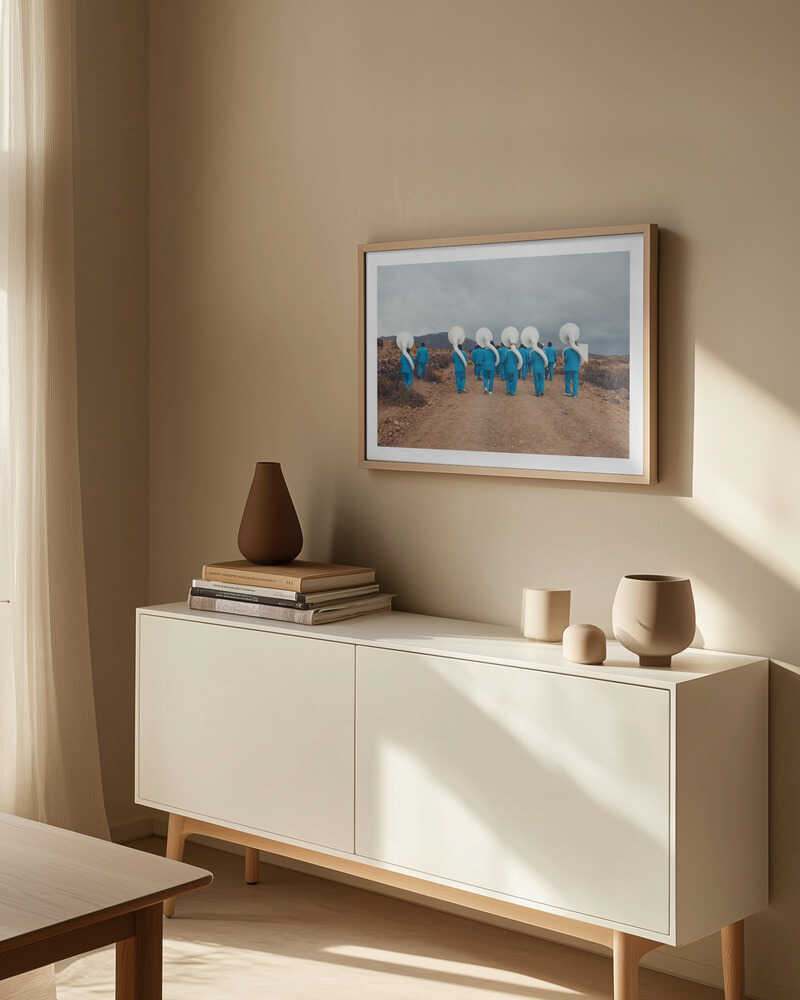Blue Band Desert March, arte de Rostovskiy Anton