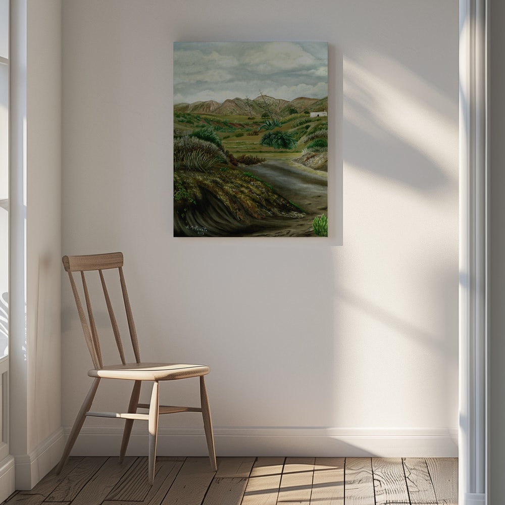 Peaceful Desert Valley