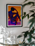 Orange Blue Nude, arte de CEBImagery