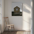 Rustic Yellow Cabin, arte de Lotte Grønkjær