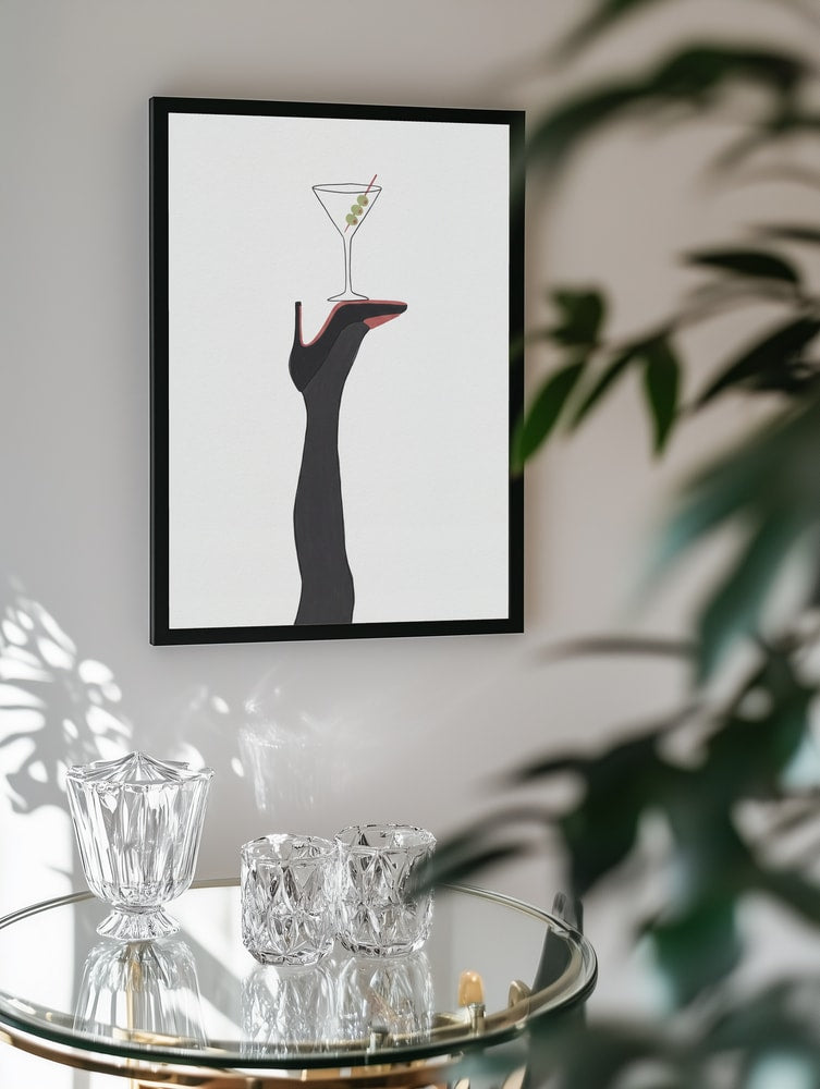Martini High Heel Style