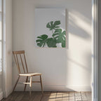Fresh Green Monstera Leaves, arte de Pictufy Studio II