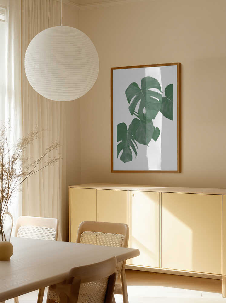 Lush Monstera Leaves, arte de Pictufy Studio II
