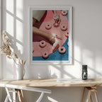Pink Donuts Glamour, arte de Pictufy Studio III