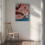 Pink Donuts Glamour, arte de Pictufy Studio III