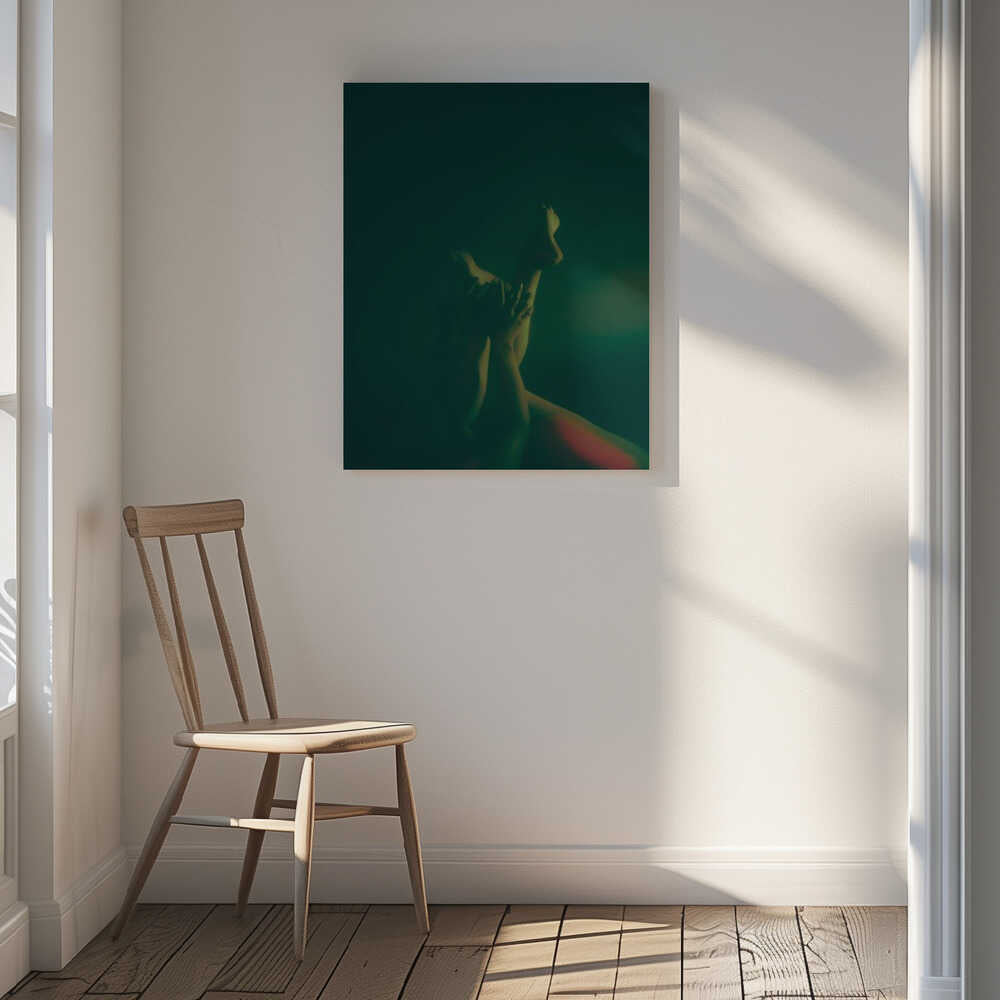 Intertwined Legs Green Glow, arte de yuimei