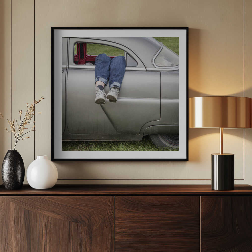 Relaxing Road Trip Legs, arte de Bjorn Bjornson