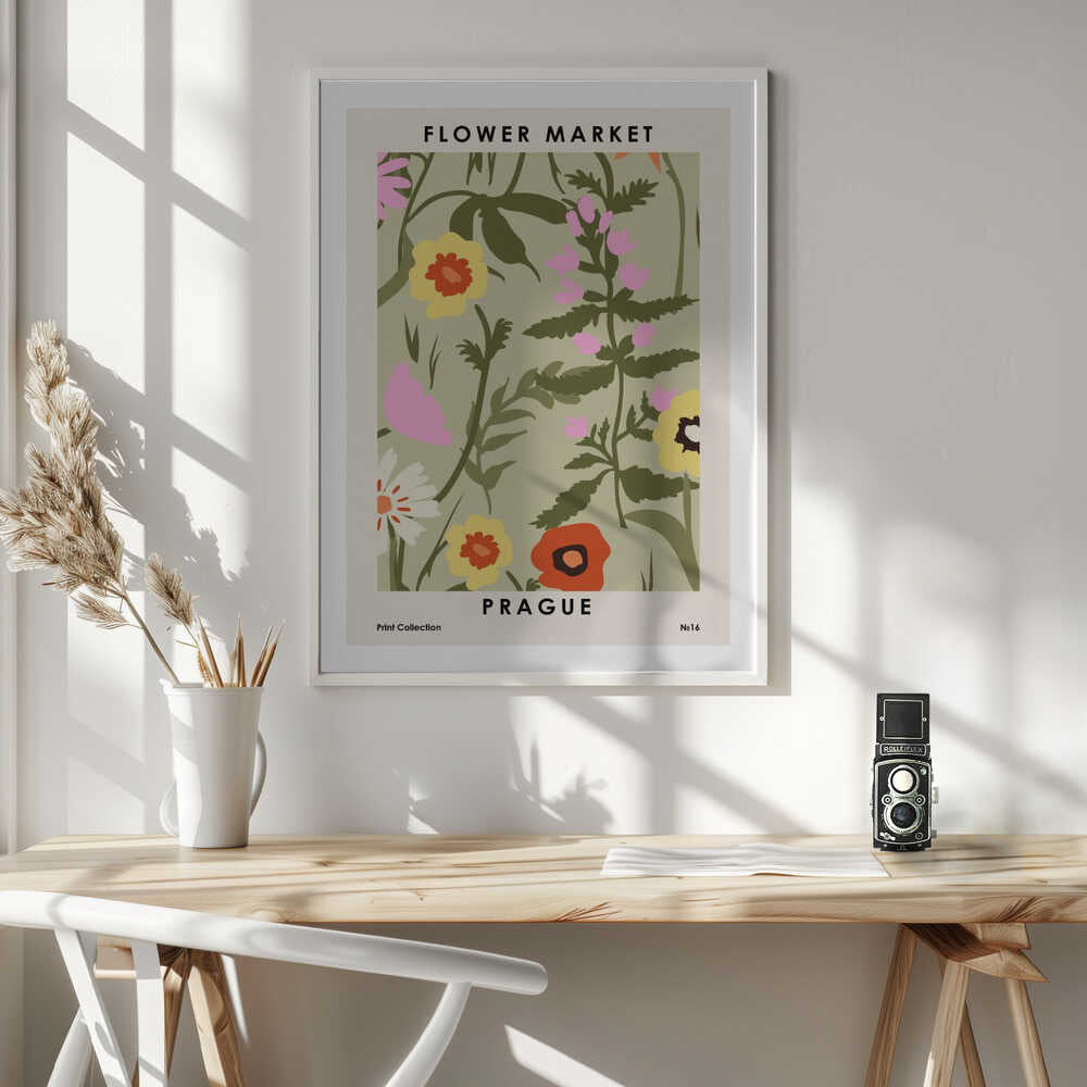 Flower Market Prague, arte de NKTN