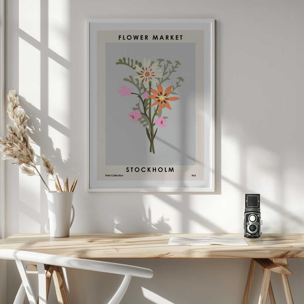 Flower Market Stockholm, arte de NKTN