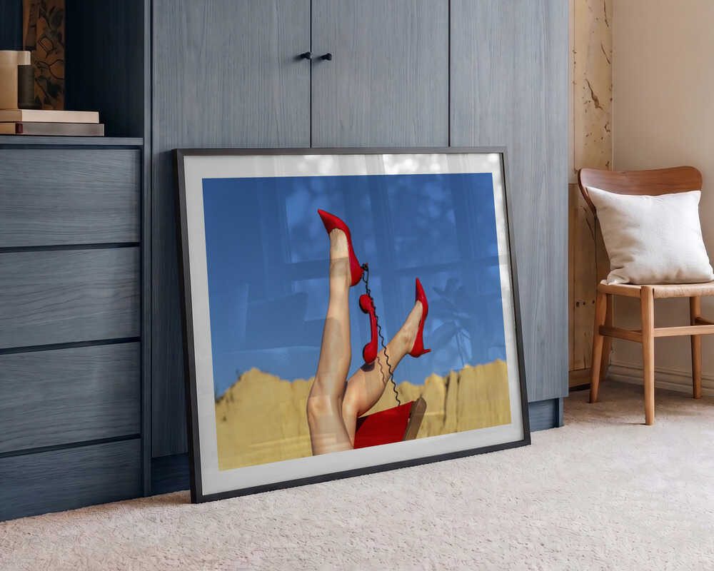 Red Heels Desert Call, arte de Alexander Bondarenko