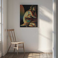 Vibrant Nude Figure, arte de Corné Akkers