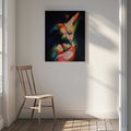 Dynamic Colorful Nude, arte de Corné Akkers