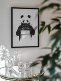 Gangster Panda Mugshot, arte de Balazs Solti