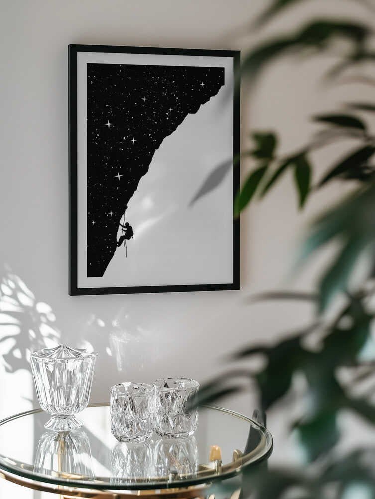 Night Sky Climber, arte de Balazs Solti
