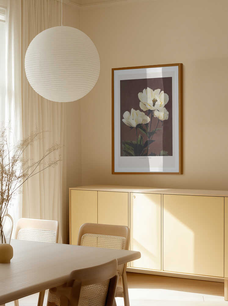 Hærdaceous Peony, arte de Ogawa Kazumasa