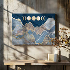 Golden Moon Mountains, arte de Sarah Manovski