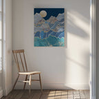 Golden Moon Mountains, arte de Sarah Manovski