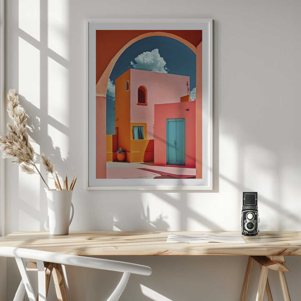 Vibrant Archway Scene, arte de Treechild