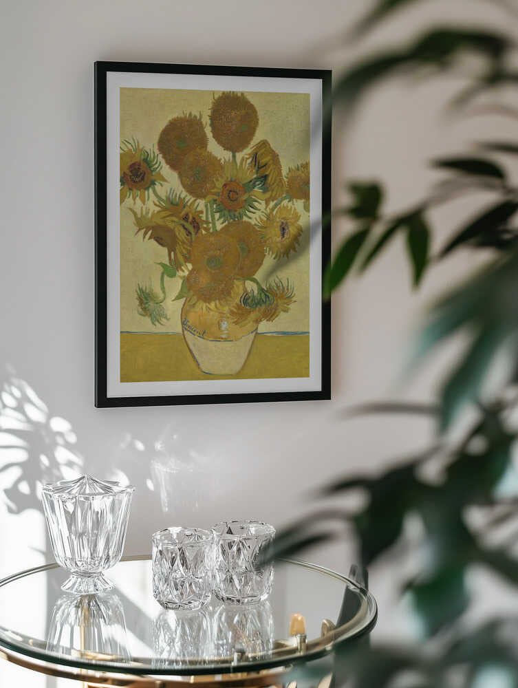 Sunflowers, arte de Vincent Van Gogh