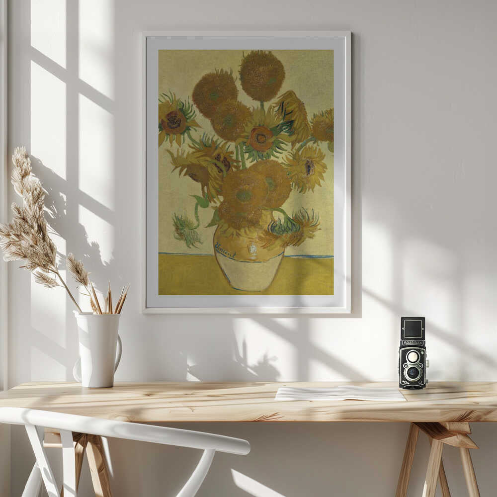 Sunflowers, arte de Vincent Van Gogh
