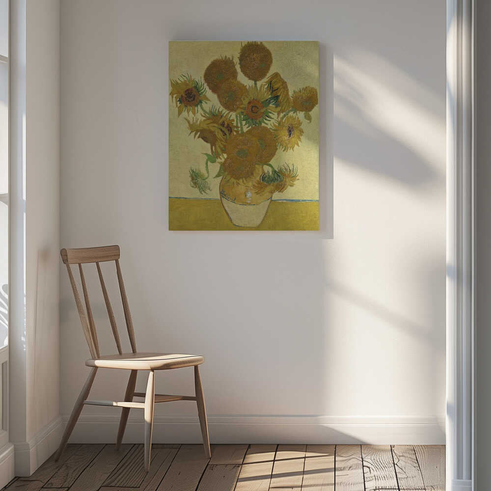 Sunflowers, arte de Vincent Van Gogh