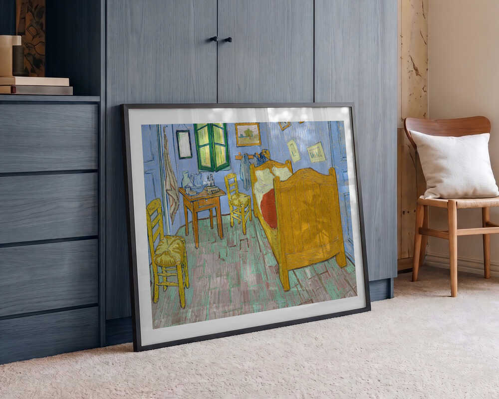 The Bedroom, arte de Vincent Van Gogh