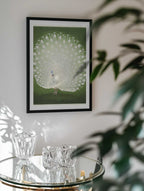Peacock, arte de Ohara Koson