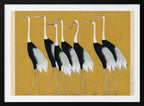 Japanese Red Crown Crane, arte de Ogata Korin