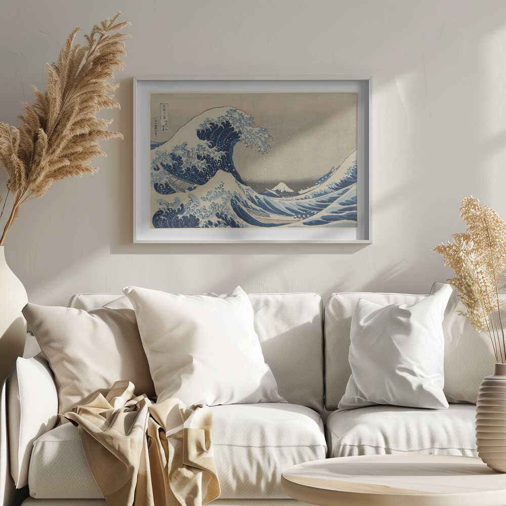 The Great Wave off Kanagawa, arte de Katsushika Hokusai
