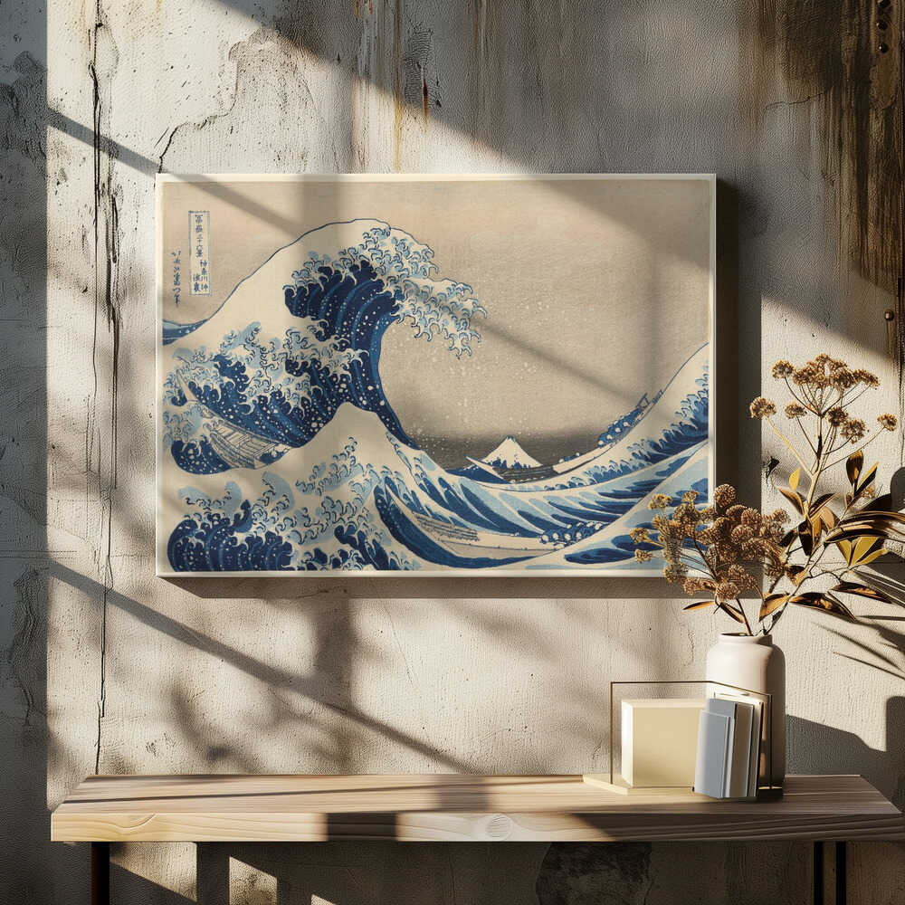 The Great Wave off Kanagawa, arte de Katsushika Hokusai