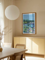 Vibrant Coastal View