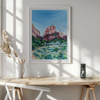Vibrant Desert Landscape, arte de Pauline Wegman | Key and Sea Creative