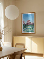 Vibrant Desert Landscape, arte de Pauline Wegman | Key and Sea Creative
