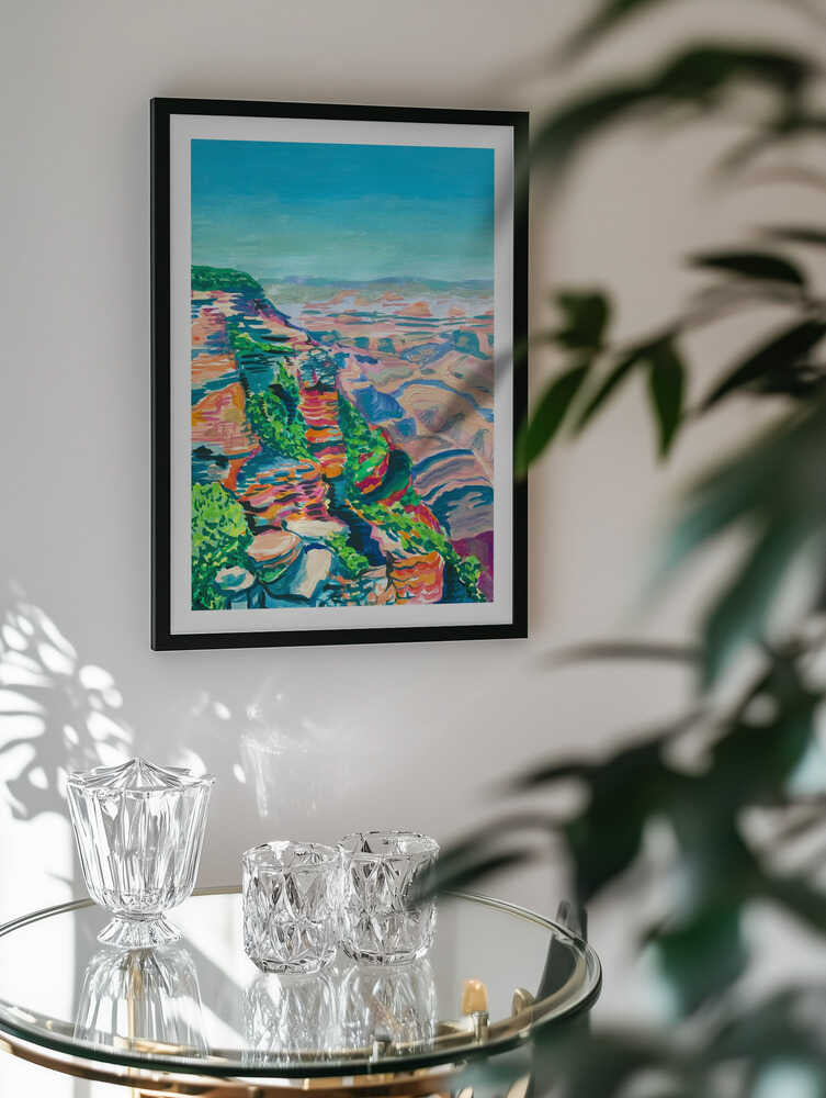 Vibrant Grand Canyon, arte de Pauline Wegman | Key and Sea Creative